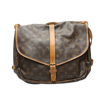 Louis Vuitton Shoulder Bag M42254 Monogram Canvas Monogram Canvas, Leather Brown Samuel 35 Monogram