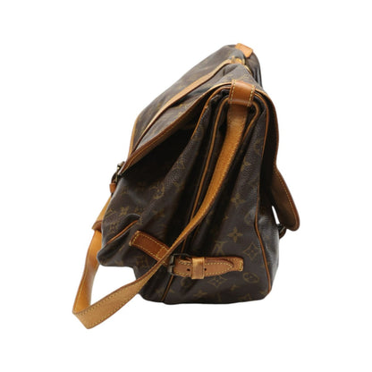 Louis Vuitton Shoulder Bag M42254 Monogram Canvas Monogram Canvas, Leather Brown Samuel 35 Monogram