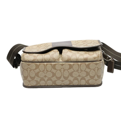Coach Shoulder Bag F70432 Pvc / Leather Brown Messenger Bag Signature Women