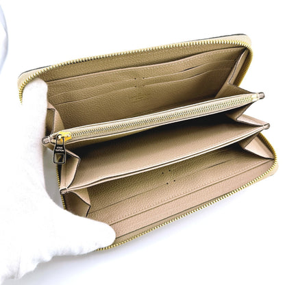 Louis Vuitton Long Wallet Purse M60746 Monogram Ann Platt Dunne Zip Around Monogram Zippy Wallet