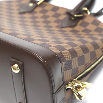 Louis Vuitton Handbag N53151 Damier Canvas Brown 2Way Damier Alma Pm Women