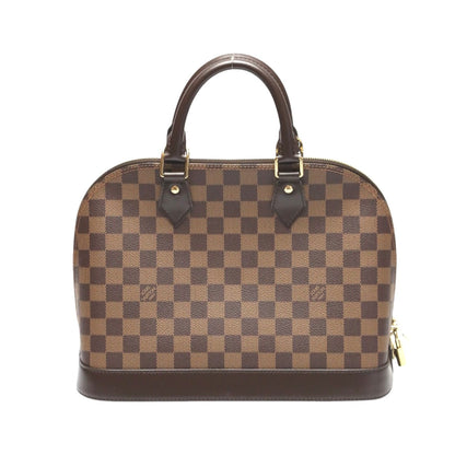 Louis Vuitton Handbag N53151 Damier Canvas Brown 2Way Damier Alma Pm Women