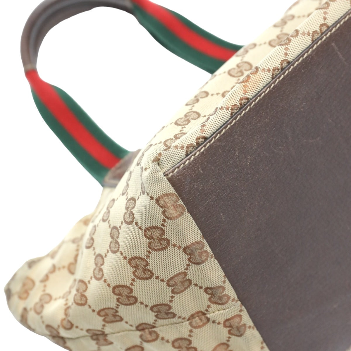 Gucci Handbag 131228 Gg Canvas Beige Tote Bag Sherry Line Women