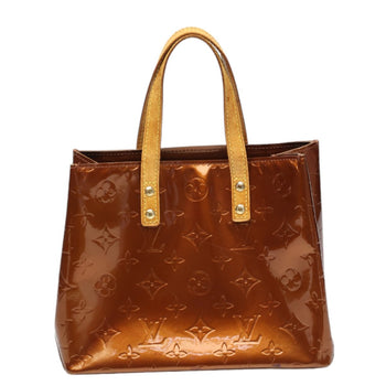 Louis Vuitton Handbag M91146 Monogram Vernis Bronze Lead Pm Vernis Mini Bag Women