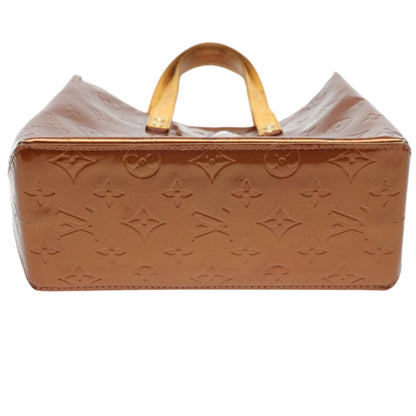 Louis Vuitton Handbag M91146 Monogram Vernis Bronze Lead Pm Vernis Mini Bag Women