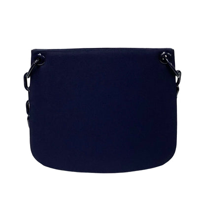Prada Shoulder Bag Jersey, Plastic Navy Women