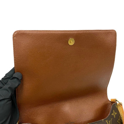 Louis Vuitton Shoulder Bag M51388 Leather, Pvc Brown Monogram Musette Tango Long Mens(Unisex)