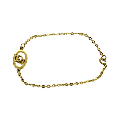 Dior Bracelet Gold Plated Gold Cd Logo Women