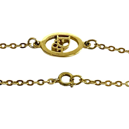 Dior Bracelet Gold Plated Gold Cd Logo Women