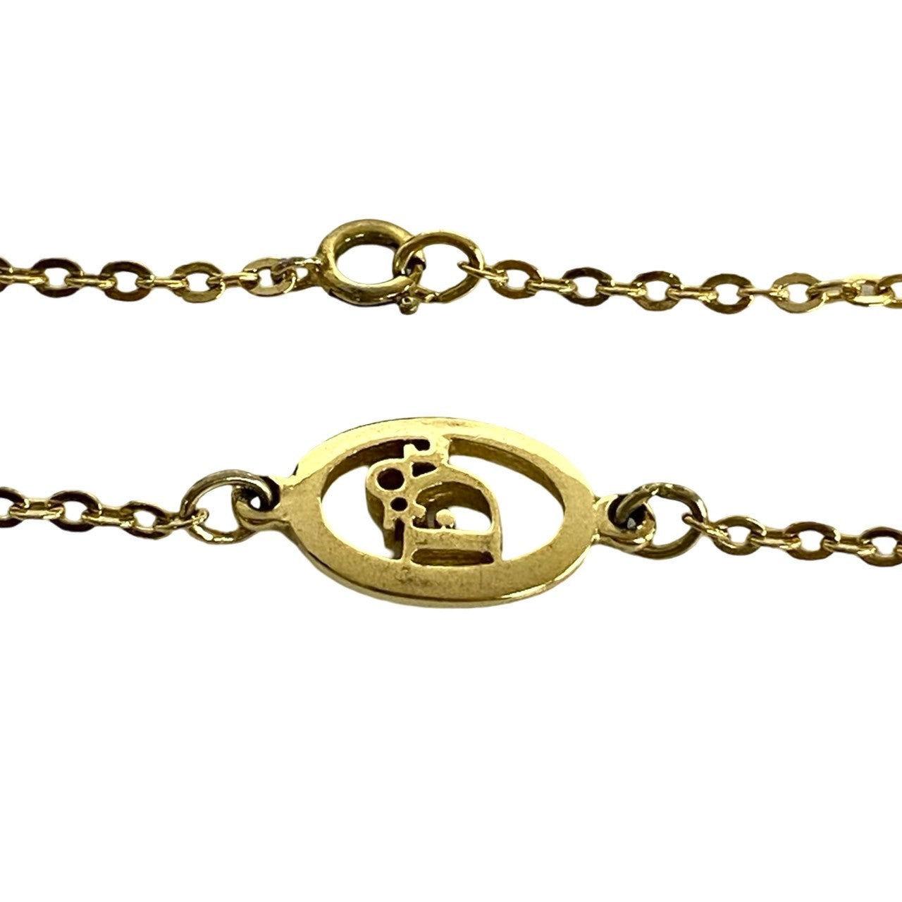 Dior Bracelet Gold Plated Gold Cd Logo Women