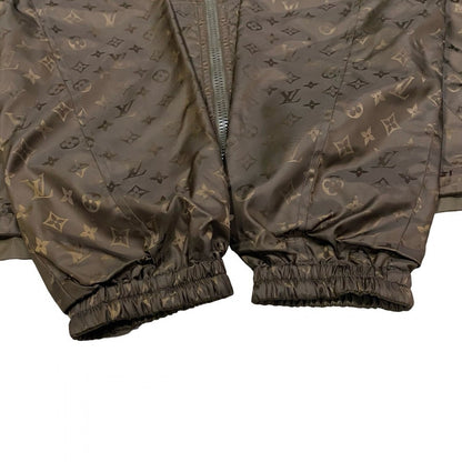 Louis Vuitton Blouson Nylon, Polyamide Brown Reversible Monogram Mens 48