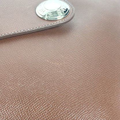 Hermes Shoulder Bag Leather Brown Christine Unisex(Unisex)