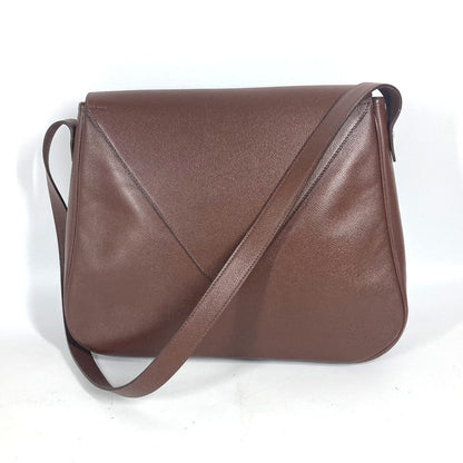 Hermes Shoulder Bag Leather Brown Christine Unisex(Unisex)