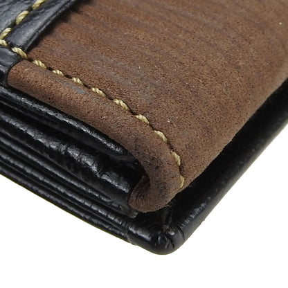 Loewe Bifold Wallet Leather Black Velazquez Women
