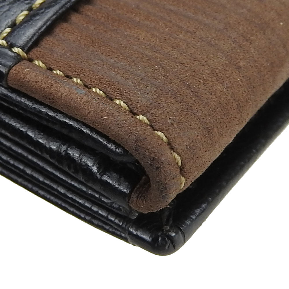 Loewe Bifold Wallet Leather Black Velazquez Women