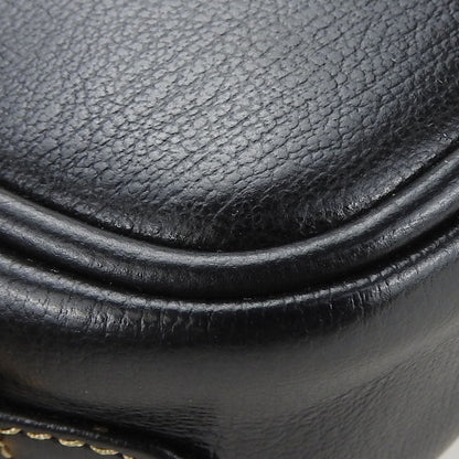 Loewe Shoulder Bag Leather Black Velazquez