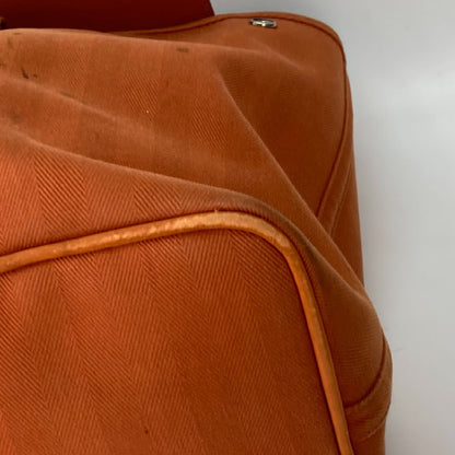 Hermes Tote Bag Canvas / Leather Orange Bag Handbag Valparaiso Mm Women