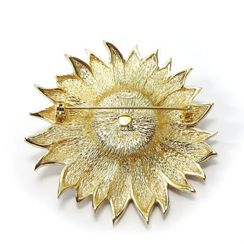 Christian Dior Brooch Metal Gold Women