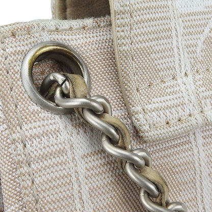 Chanel Shoulder Bag Nylon Beige New Travel Line Women