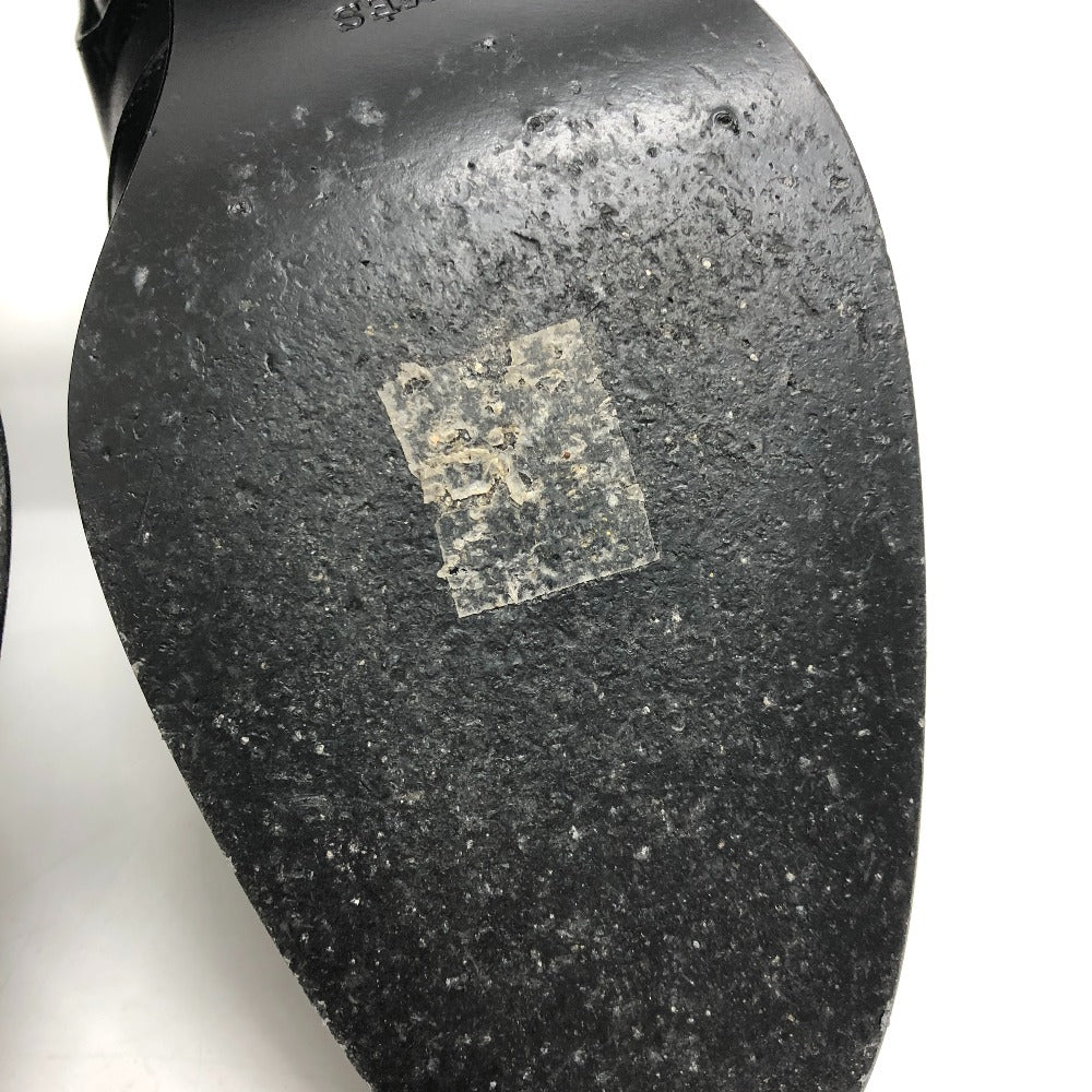 Hermes Boots Leather Black Frenchie Neo Kelly 36