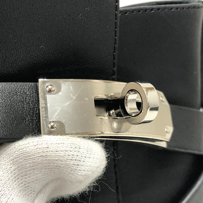 Hermes Boots Leather Black Frenchie Neo Kelly 36