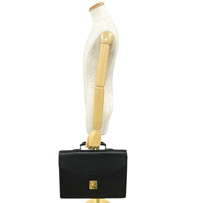 Louis Vuitton Business Bag M54412 Leather Black Epi Serviette Ambassador Mens