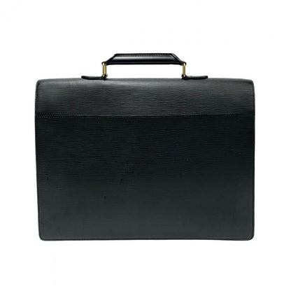 Louis Vuitton Business Bag M54412 Leather Black Epi Serviette Ambassador Mens