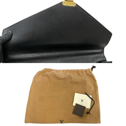 Louis Vuitton Business Bag M54412 Leather Black Epi Serviette Ambassador Mens