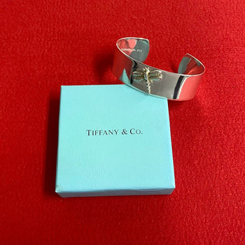 Tiffany&Co. Bangle Silver925 Silver Dragonfly Bangle Mens