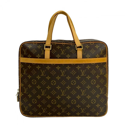 Louis Vuitton Business Bag M53343 Leather, Pvc Brown Monogram Portodocument Pegasus Mens