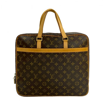 Louis Vuitton Business Bag M53343 Leather, Pvc Brown Monogram Portodocument Pegasus Mens