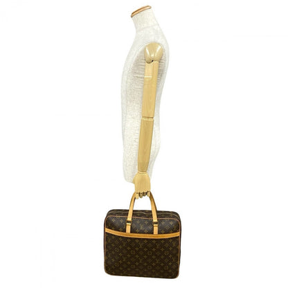 Louis Vuitton Business Bag M53343 Leather, Pvc Brown Monogram Portodocument Pegasus Mens