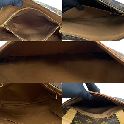 Louis Vuitton Business Bag M53343 Leather, Pvc Brown Monogram Portodocument Pegasus Mens