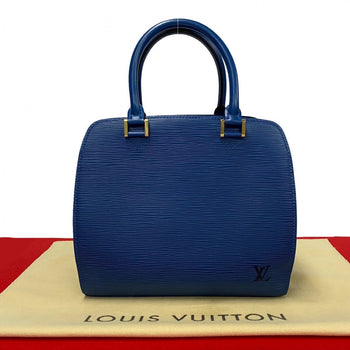 Louis Vuitton Handbag M52055 Epi Leather Blue Epi Ponneuf Women