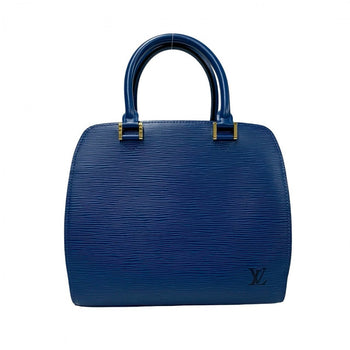 Louis Vuitton Handbag M52055 Epi Leather Blue Epi Ponneuf Women