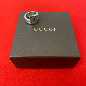 Gucci Ring Silver925 Silver Spiral Ring 13