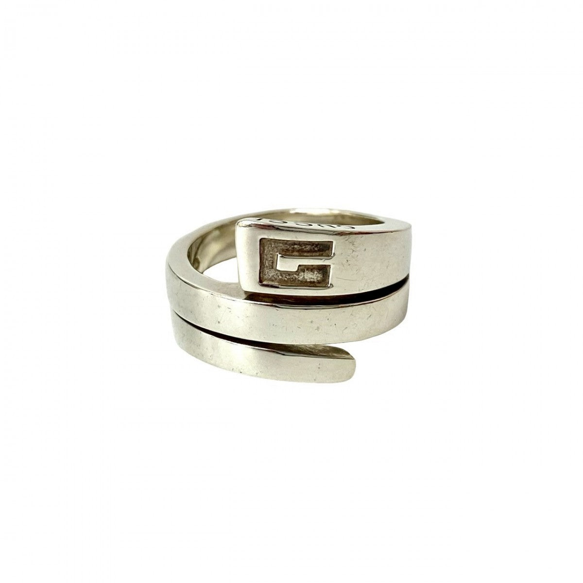 Gucci Ring Silver925 Silver Spiral Ring 13