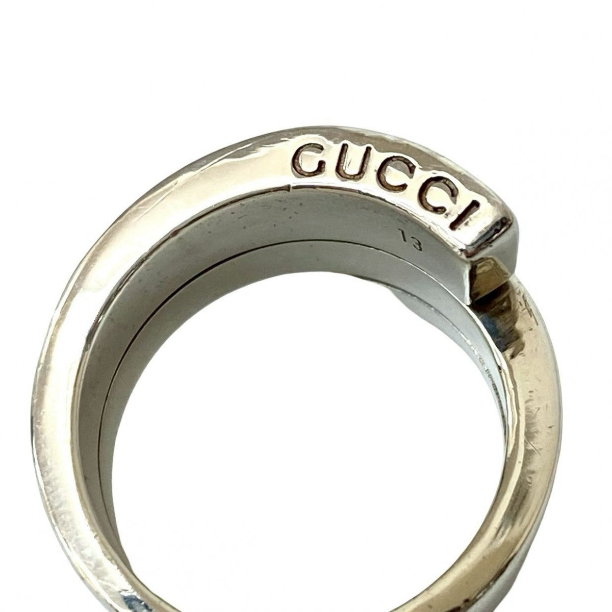 Gucci Ring Silver925 Silver Spiral Ring 13