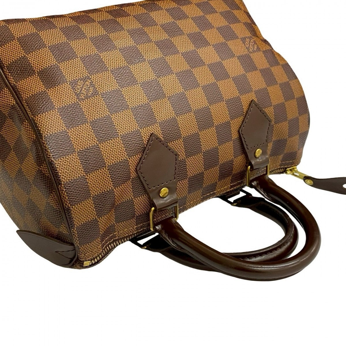 Louis Vuitton Handbag N41532 Leather, Pvc Brown Damier Speedy 25 Women