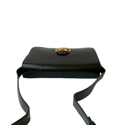 Celine Shoulder Bag Leather Black