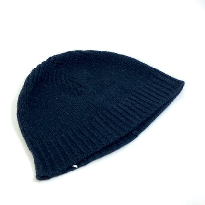 Hermes Knit Hat Cashmere Black Beanie Beanie Mens L