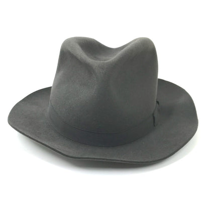 Hermes Hat , Beaver Gray Type Hat Hat Hat Mens 56