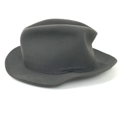 Hermes Hat , Beaver Gray Type Hat Hat Hat Mens 56