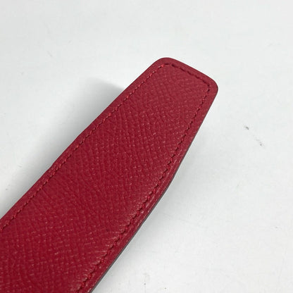 Hermes Belt Leather Red Belt Only 70