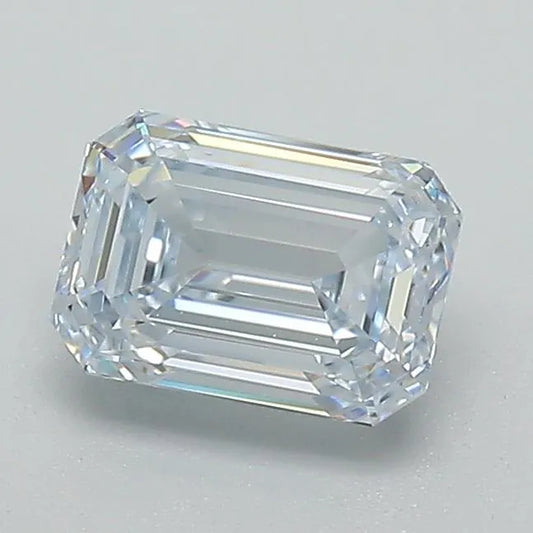 1.01ct Emerald Lab Grown Diamond (Colour J, Clarity VVS1, IGI)