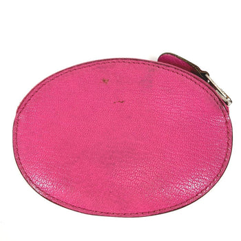 Hermes Coin Case Shave Pink Evelyn Logo Women