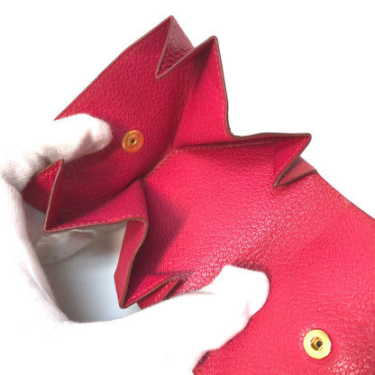 Hermes Coin Case Shave Red Le Callan Uit Le 48 Women