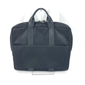 Hermes Business Bag Nylon Black 2Way Acapulco Odinatur Women