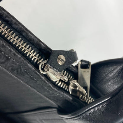 Hermes Business Bag Nylon Black 2Way Acapulco Odinatur Women