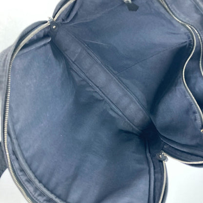 Hermes Business Bag Nylon Black 2Way Acapulco Odinatur Women